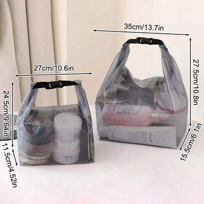 Waterproof Drawstring Storage Bag – Large Toiletry & Gym Organizer