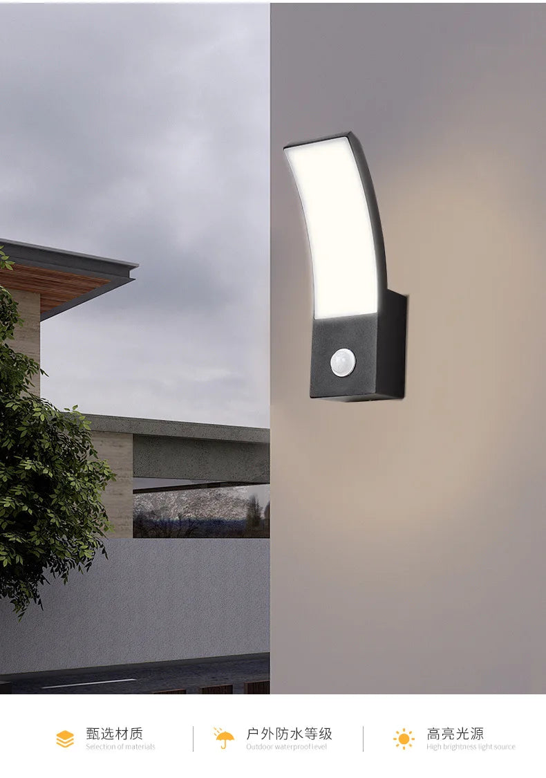 Waterproof Outdoor Wall Lamp – Modern IP65 LED