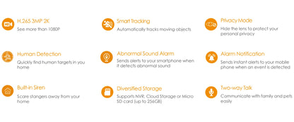 Cartmela Ranger 2C 3MP Smart WiFi Camera