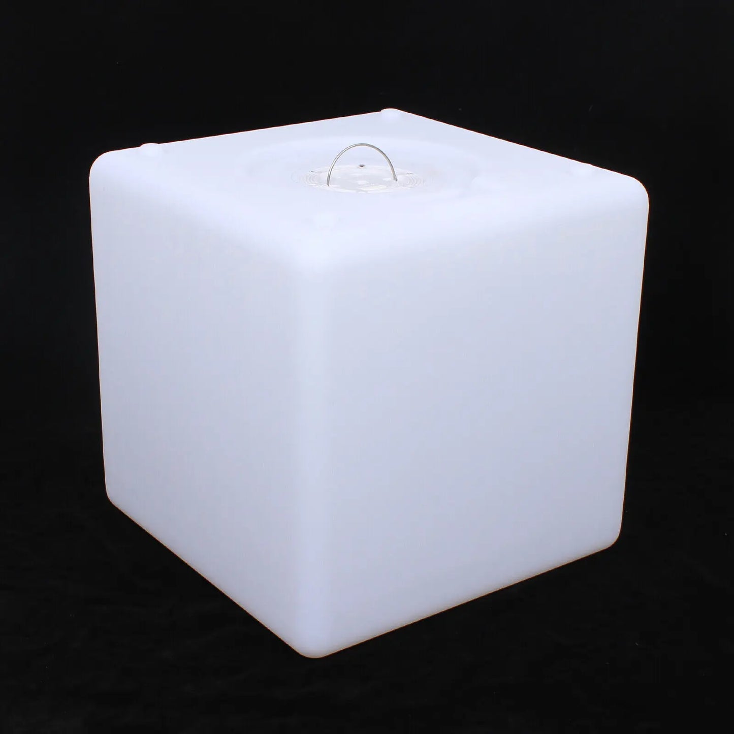 LED Cube Bar Stool Chair with 16 RGB Colors & Remote – 17" Light