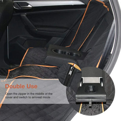 Waterproof Dog Car Seat Cover – Nonslip Rear Protector Mat