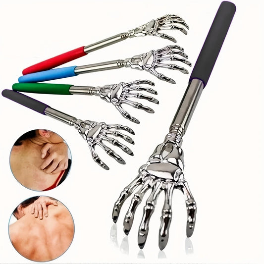 Portable Telescopic Back Scratcher for Humans and Pets