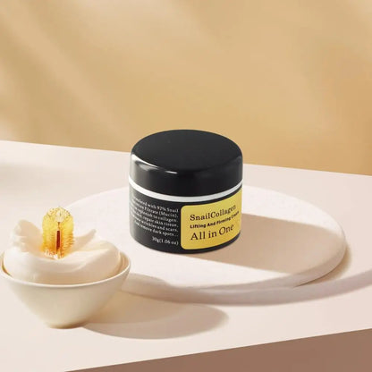 Snail Collagen Face Cream & Repair Essence – Lifting & Hydrating Care
