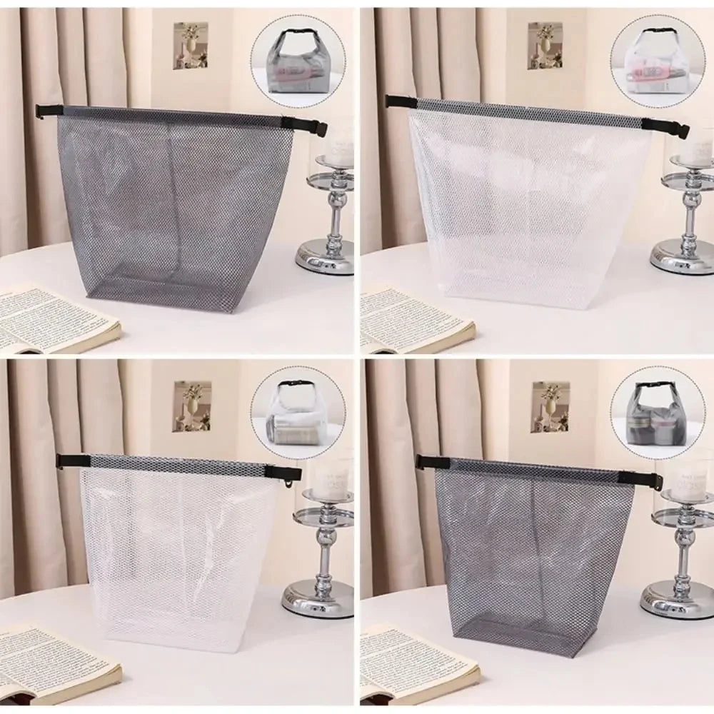 Waterproof Drawstring Storage Bag – Large Toiletry & Gym Organizer