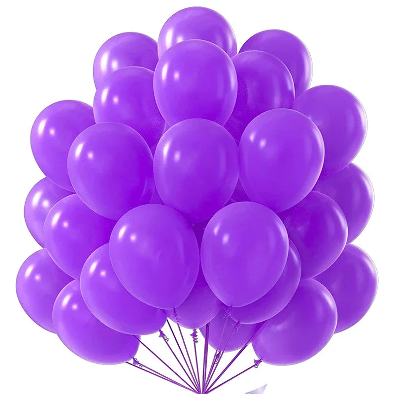 10–100pcs Pearl Latex Balloons – Party & Baby Shower Decor