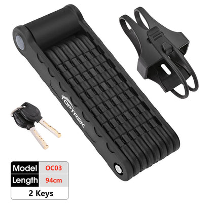 Foldable Bicycle Lock – High Security Anti-Theft Bike Accessory