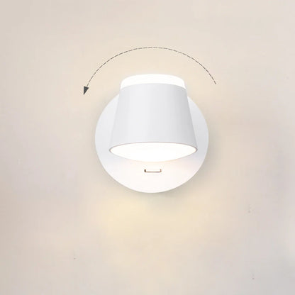 Indoor 8W LED Rotating Wall Light – Ceiling Mounted Reading Lamp