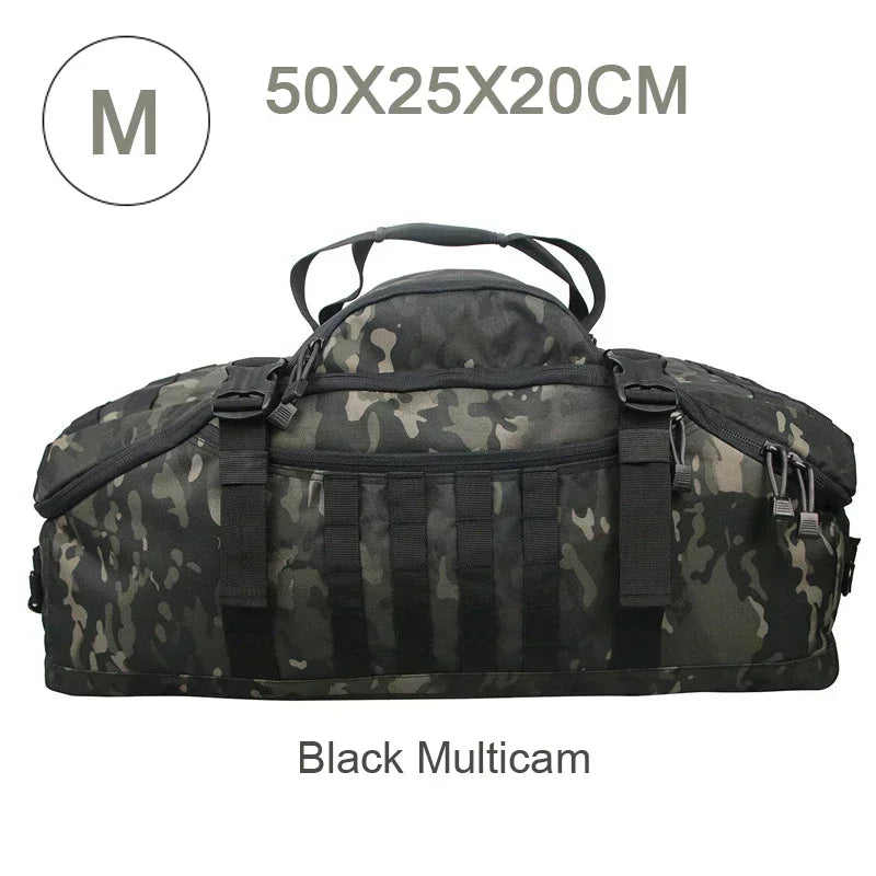 40L 60L 80L Large Tactical Duffle Backpack | Outdoor Camping & Travel Bag