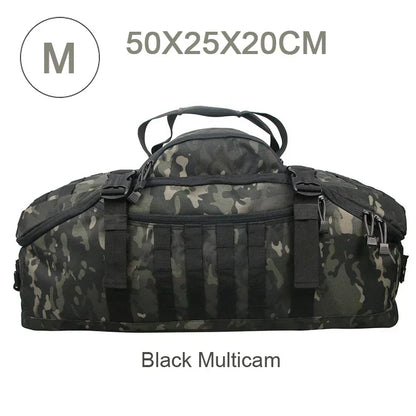 40L 60L 80L Large Tactical Duffle Backpack | Outdoor Camping & Travel Bag