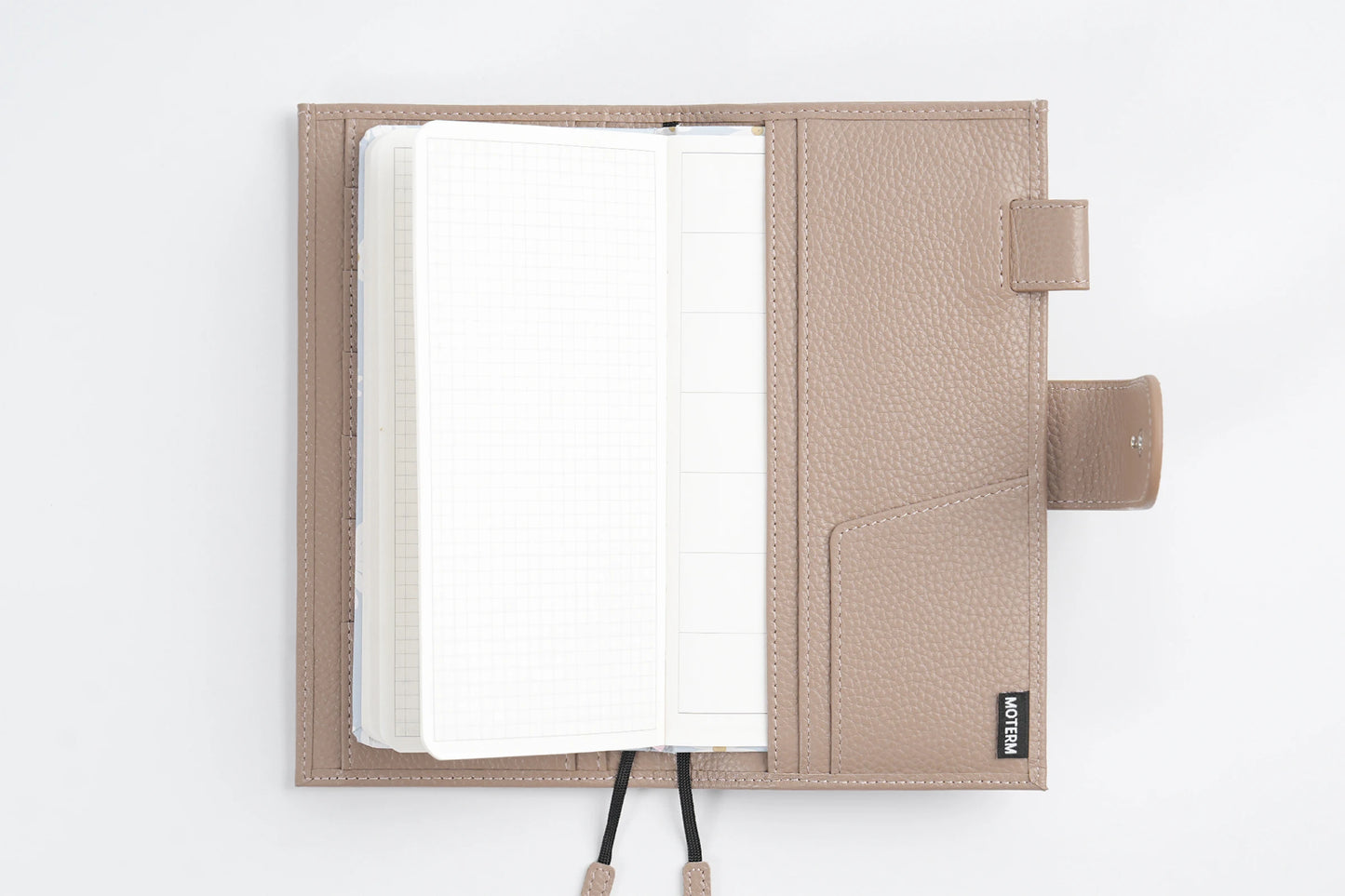 Pebbled Leather Planner Cover – Fits Weeks & Skinny Mini Planners