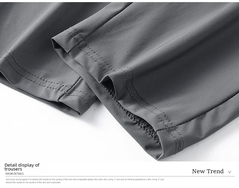 Cartmela Summer Ice Silk Pants for Men