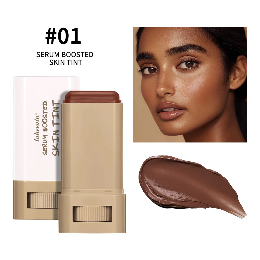 Serum Stick Foundation – High Coverage Skin Tint & Plumping Balm