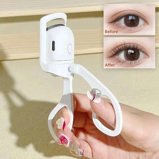 USB Heated Eyelash Curler – Quick Heat with 2 Temp Settings