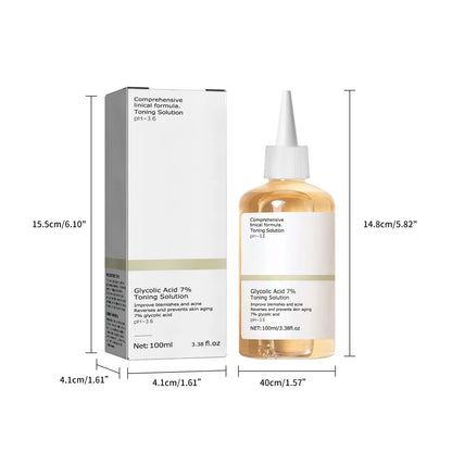 100ml Glycolic Acid 7% Toner – Acne Care & Skin Rejuvenation