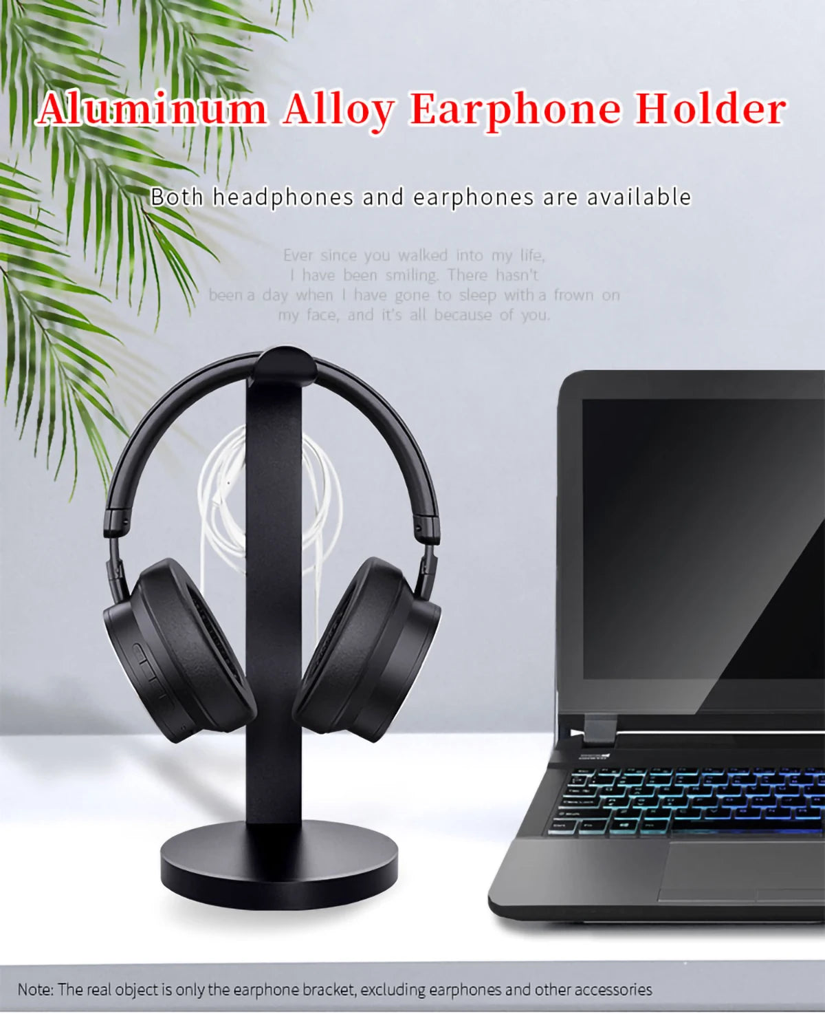 Aluminum Alloy Headphone Stand – Gaming & Earphone Display Rack