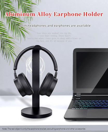 Aluminum Alloy Headphone Stand – Gaming & Earphone Display Rack