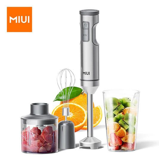 1000W 4-in-1 Hand Immersion Blender with Stainless Steel Stick