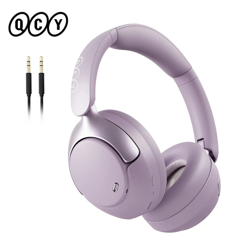 Wireless ANC Headphones – 50dB Noise Canceling, Bluetooth 5.4