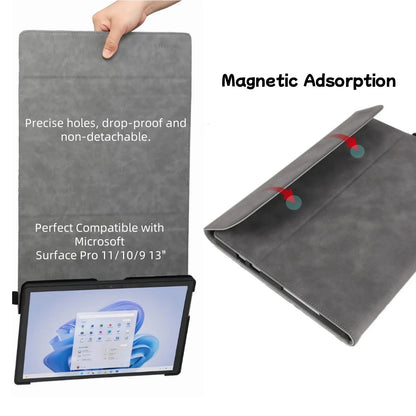 Business Portfolio Case for 13" Surface Pro – Multi-Angle Stand TPU