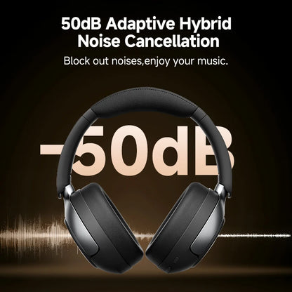 Wireless ANC Headphones – 50dB Noise Canceling, Bluetooth 5.4