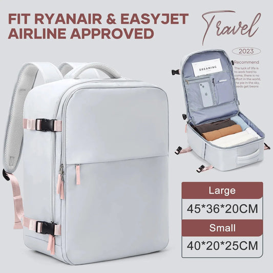 Likros Cabin Backpack for Ryanair & EasyJet – Airline-Approved Hand Luggage Bag