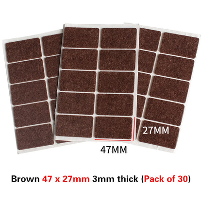 Felt Chair Leg Pads – Anti-Slip, Floor Protectors, Noise Reduction