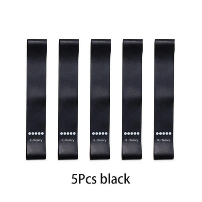 5PCS Resistance Bands Set – Elastic Fitness Bands for Yoga & Workout