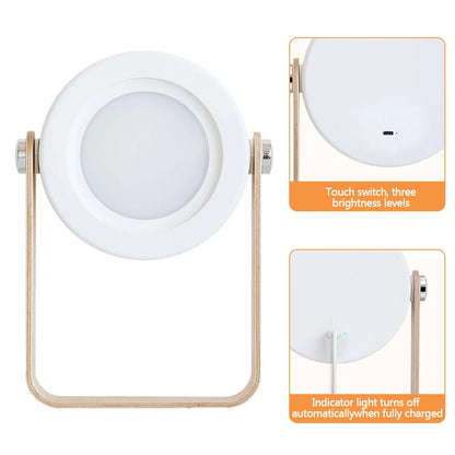 Rechargeable Folding LED Lantern Desk & Bedside Night Light