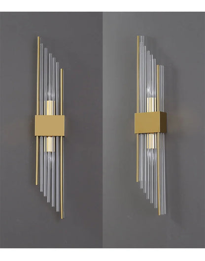 Luxury LED Wall Lamp - Modern Gold Wall Sconce for Living Room