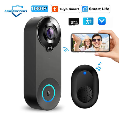 Cartmela 1080P WiFi Smart Video Doorbell | Wireless Home Security Camera