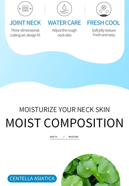 SADOER Hyaluronic Acid Neck Mask – Collagen Firming Care, 10pcs