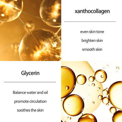 24K Gold Niacinamide Skincare Set – Serum & Eye Cream Kit