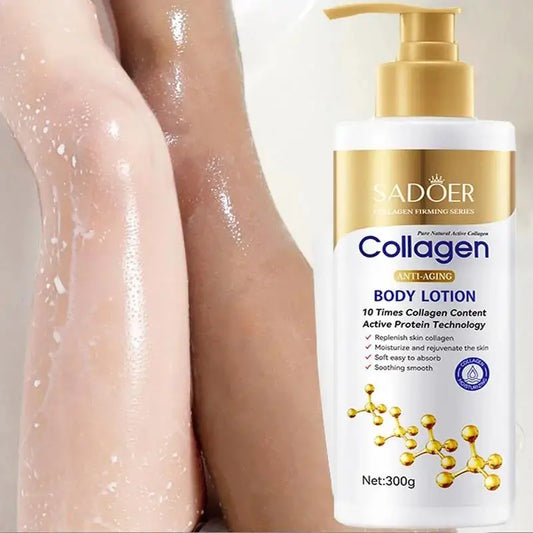 Collagen Milk Whitening Cream – Face & Body Moisturizing Lotion