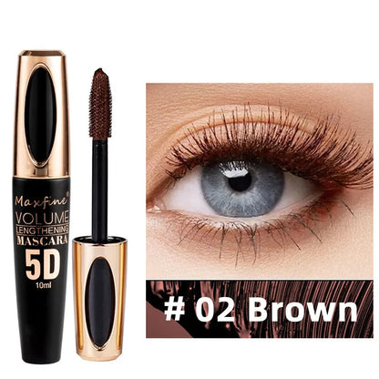 5D Silk Mascara – Long-Lasting Waterproof Volumizing Eye Makeup