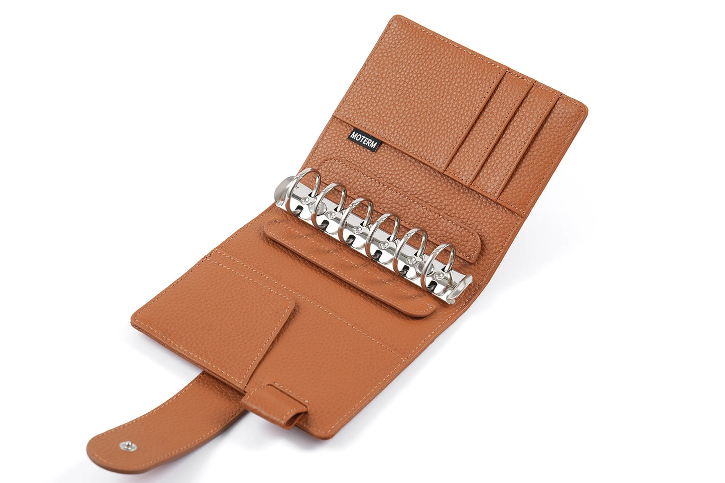 Elite Pocket A7 Rings Planner Cover – Pebbled Grain Leather, 25mm Rings