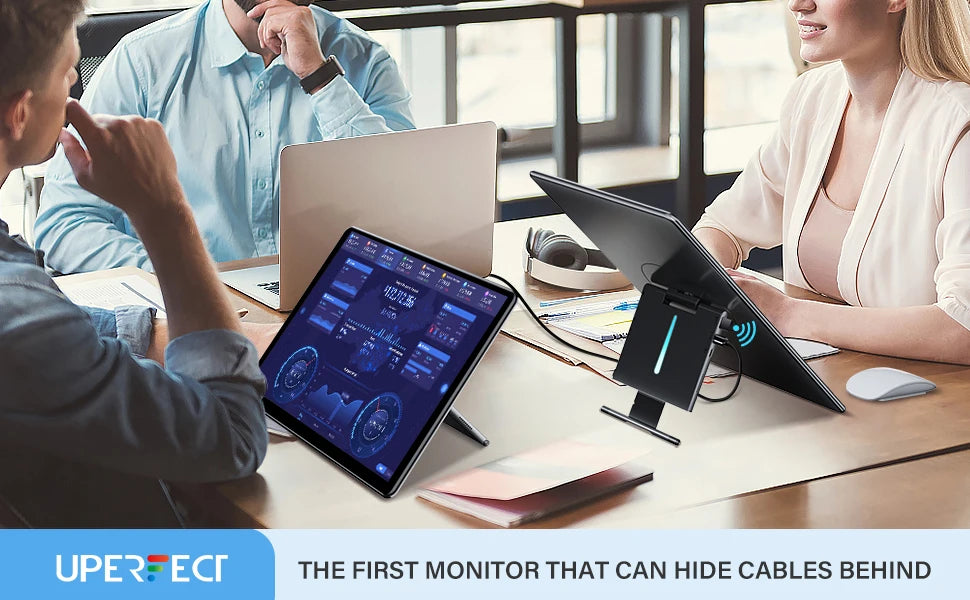 UPERFECT 1080P Touchscreen Portable Monitor for Laptop & Gaming