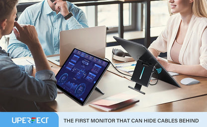 UPERFECT 1080P Touchscreen Portable Monitor for Laptop & Gaming