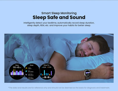 Solar 5 Voice Calling Smartwatch – AMOLED Display