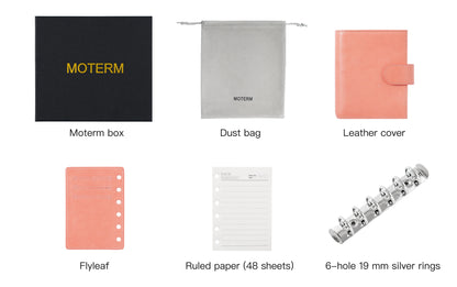 Pocket Size Rings Planner – Full Grain Vegetable Tanned Leather