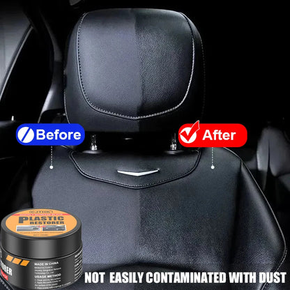 Car Plastic Restorer – Back to Black Gloss for Auto Interior