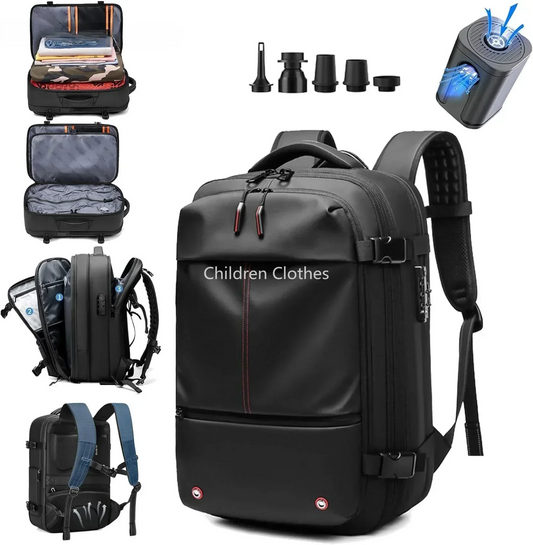 Cartmela 60L Vacuum Compression Backpack with Pump