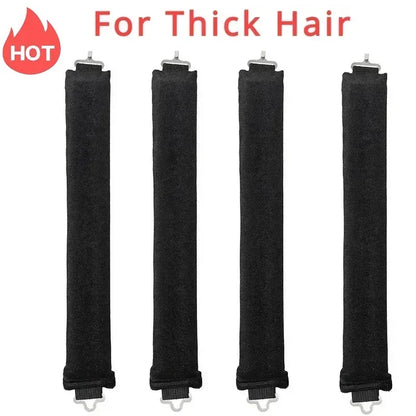Heatless Hair Curlers – Foam Rollers for No-Heat Overnight Curls