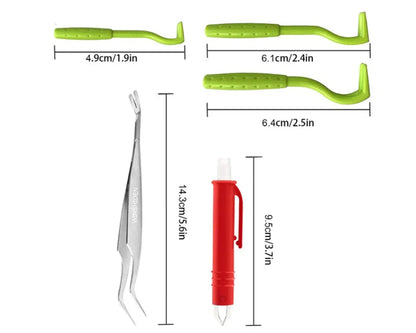 Pet Tick & Flea Removal Kit – Easy Tool Set for Dogs & Cats