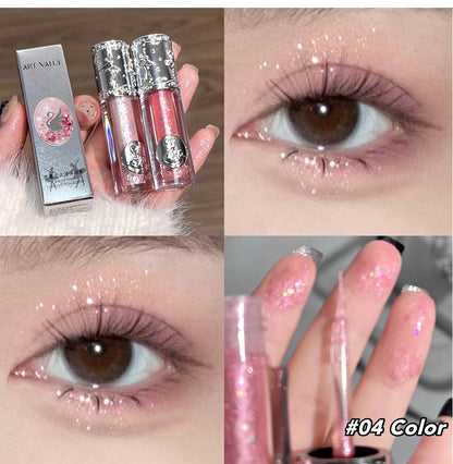 Liquid Shimmer Eyeshadow – Fine Glitter Highlight for Bold Looks