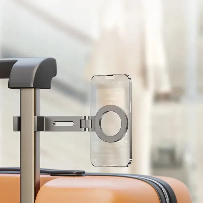360° Magnetic Phone Holder – Folding, Portable Airplane Mount