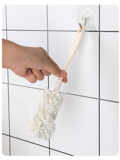 Long Handle Sponge Cup Brush – Bottle & Glass Cleaner Tool