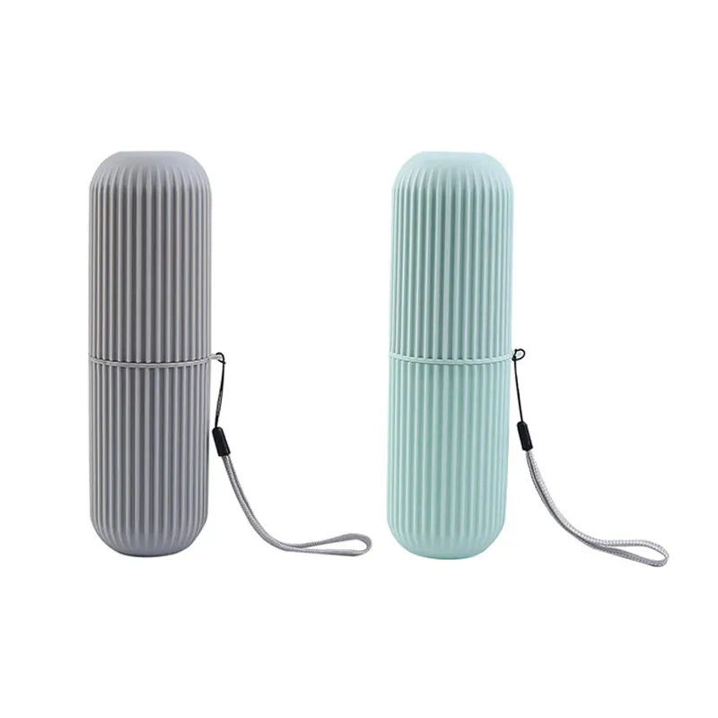 Travel Toothbrush & Toothpaste Holder – Portable Storage Case