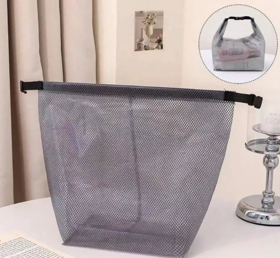Waterproof Drawstring Storage Bag – Large Toiletry & Gym Organizer