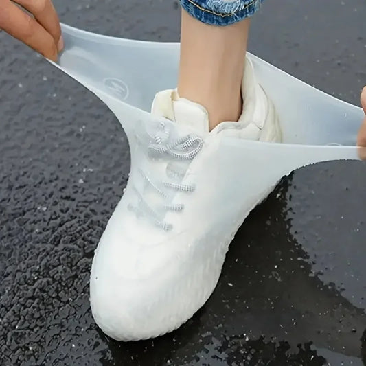 Reusable Waterproof Shoe Covers – Non-Slip Silicone Rain Overshoes