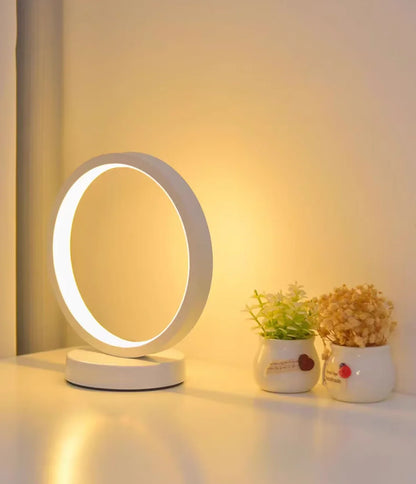 Cartmela 20CM LED Circular Ring Table Lamp